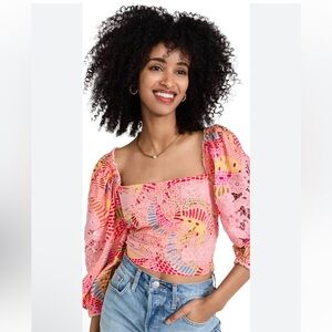 New! Farm Rio Crop Top